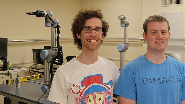 CS PhD grad students Zak Kingston and Andrew Wells