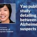 Yao publishes study detailing link between Alzheimer’s suspects  