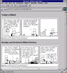 Screen Dump of Dilbert Hack Page