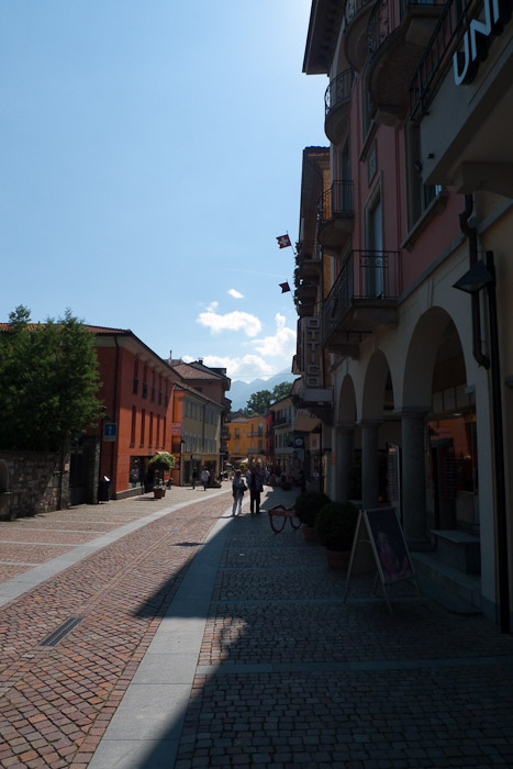 Ascona, pedestrian mall, downtown